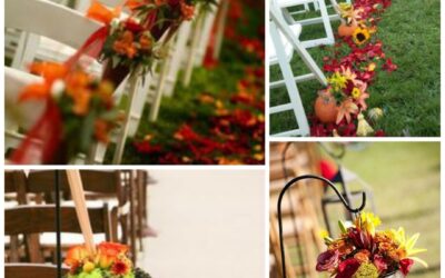 Autumnal Wedding Flowers