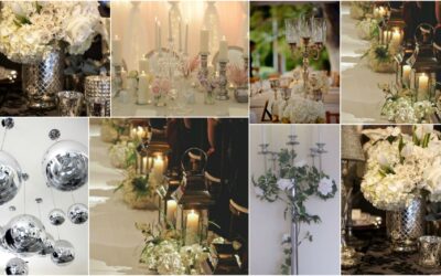 Silver and Chrome Wedding Theme