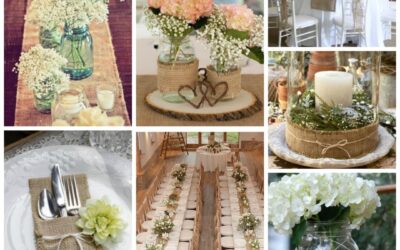 Burlap Wedding Decor