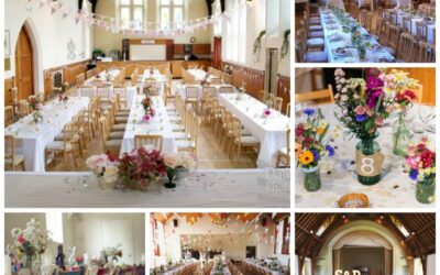 Village Hall Wedding Theme
